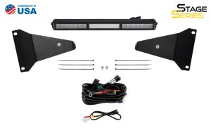 Ram 1500 Light Bar Mounting Bracket - Front - Diode Dynamics - SS18 Stealth Bracket - `19-`24